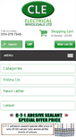 Mobile Screenshot of cle-electrical.co.uk